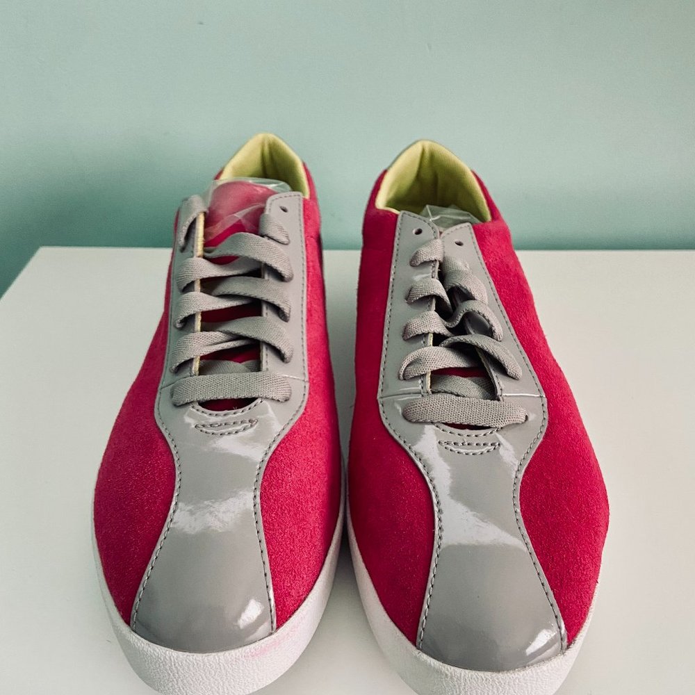 Red/Pink Puma Shoes